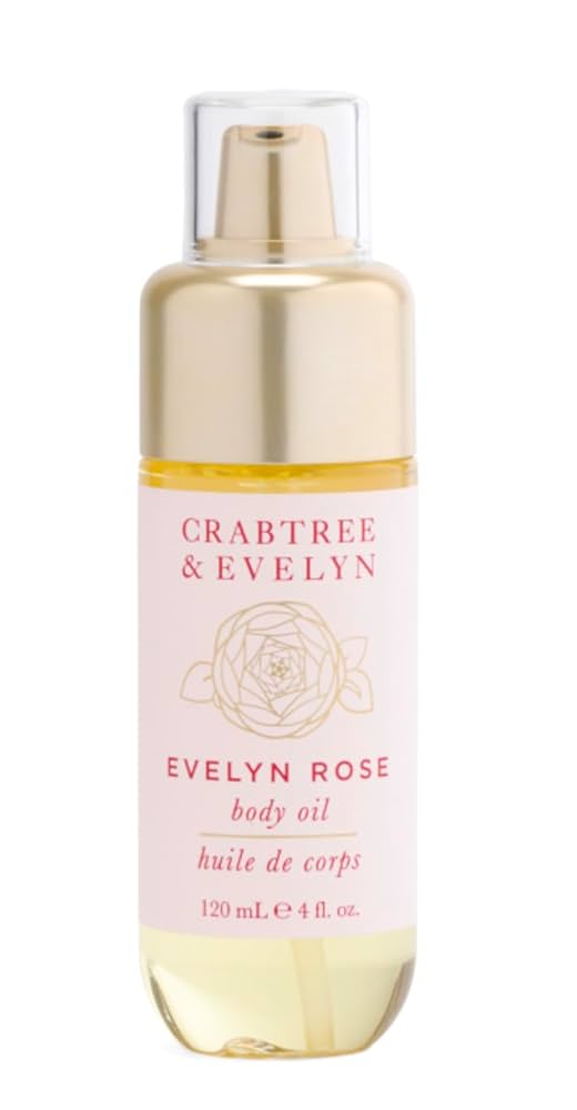 Amazon.com : Crabtree & Evelyn EVELYN ROSE Body Oil 4 fl oz